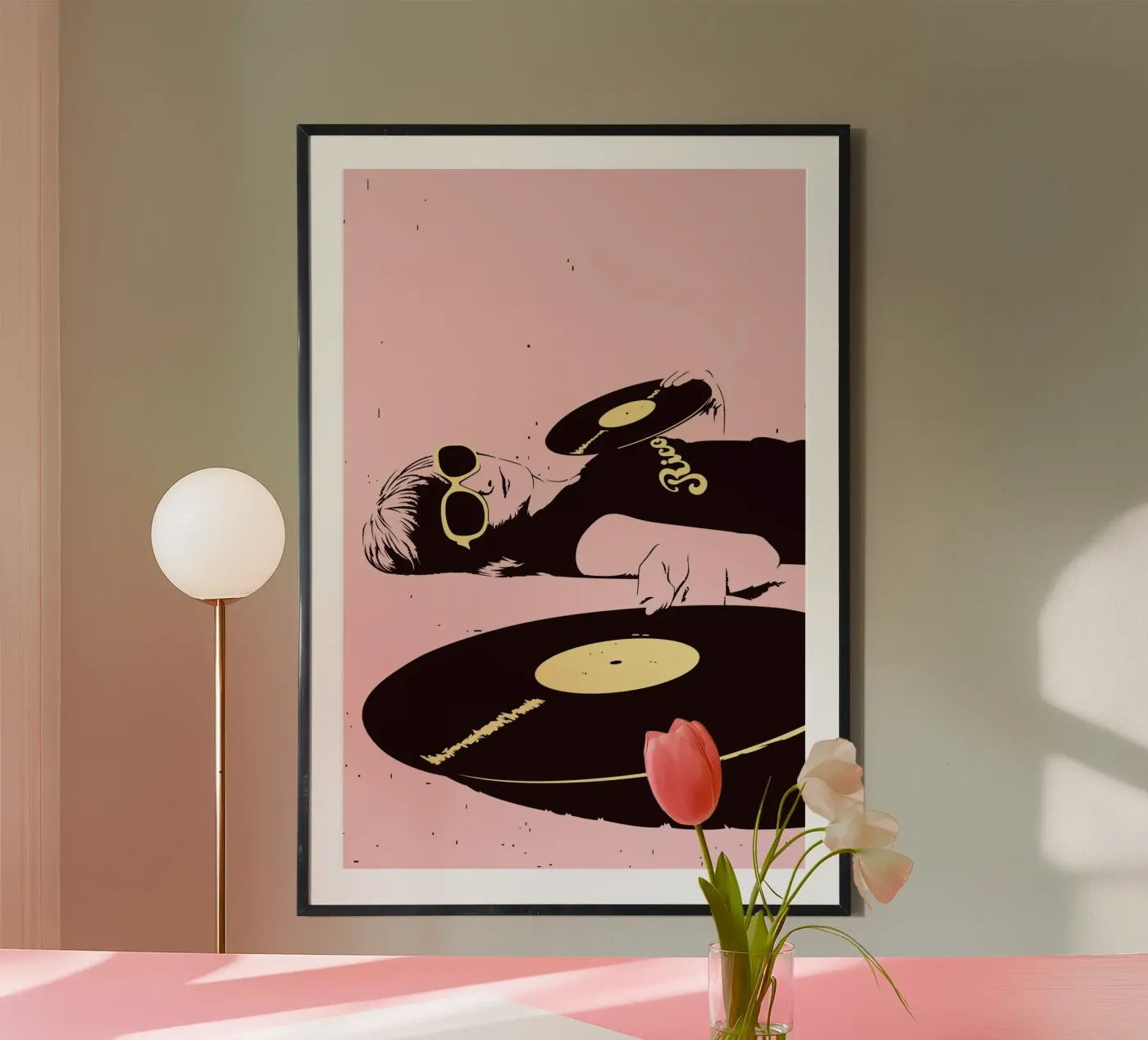 Vinyl Lover poster da Cranio Dsgn