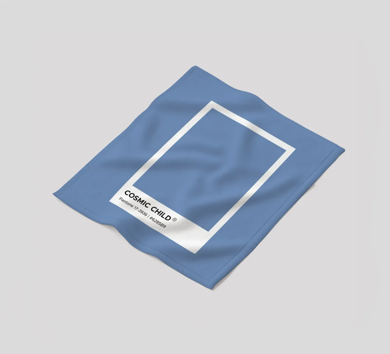 Bambino cosmico Pantone coperta in pile da Paigaam Studio