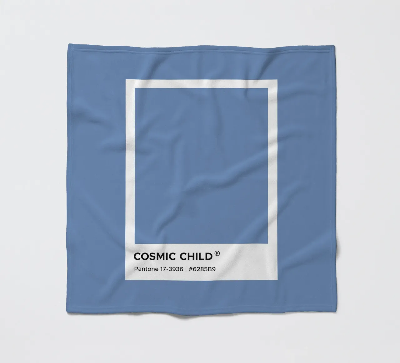 Bambino cosmico Pantone coperta in pile da Paigaam Studio