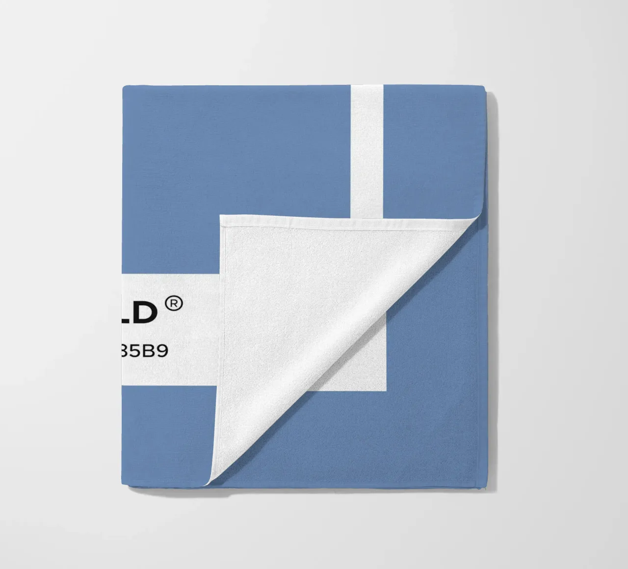 Bambino cosmico Pantone telo mare da Paigaam Studio