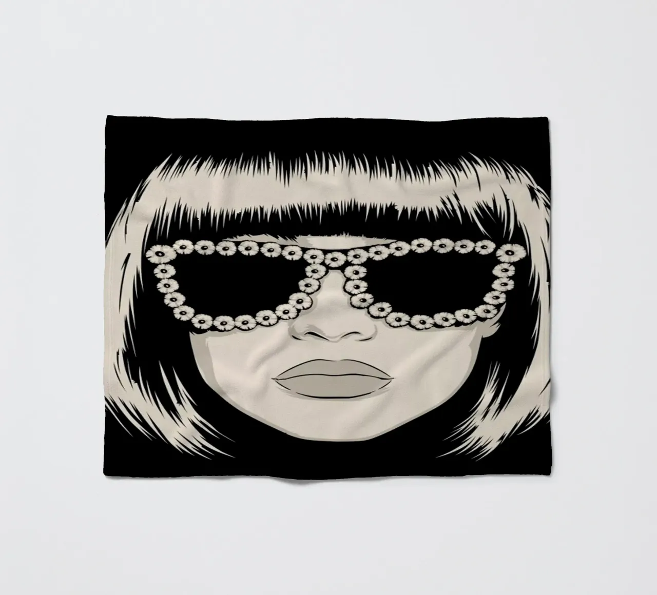 Pulp 02 Fleecedecke von Cranio Dsgn