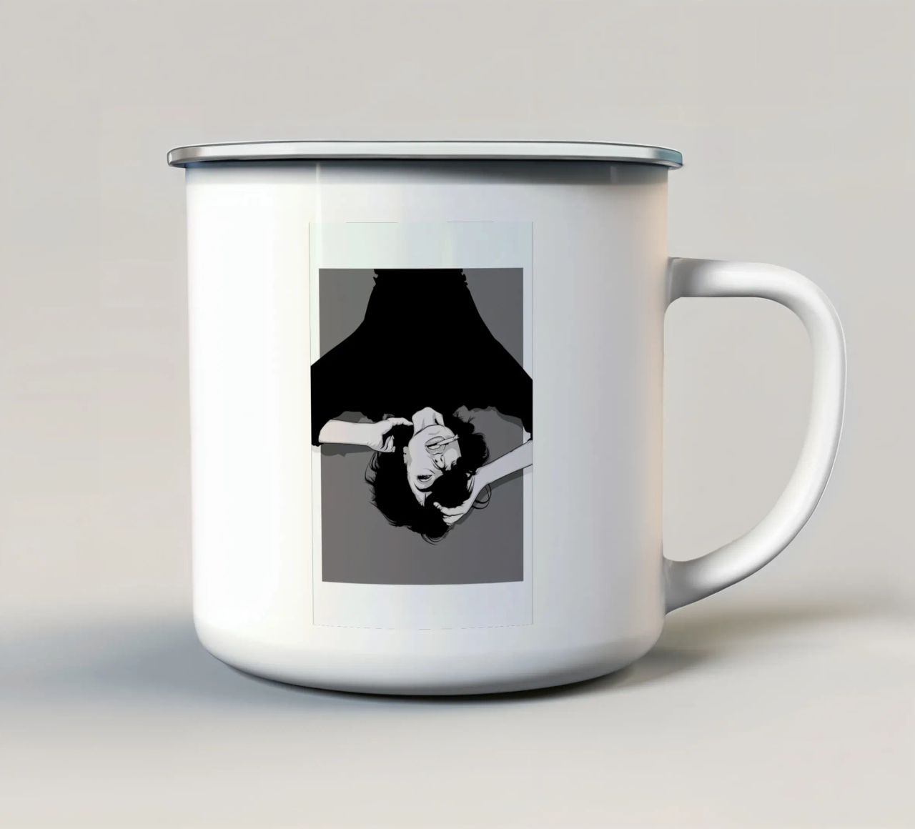 CV 04 tazza in smalto da Cranio Dsgn