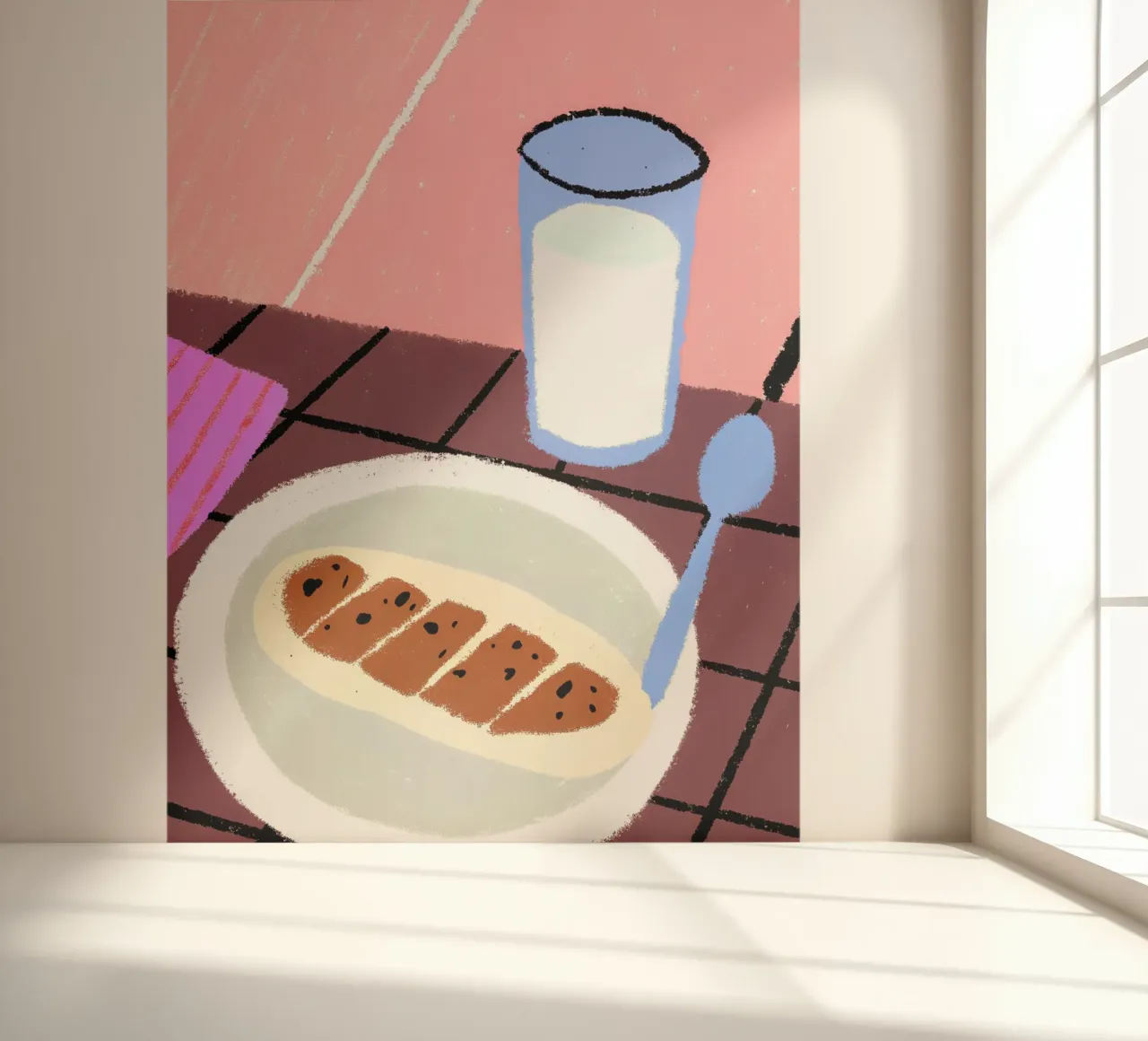 Milk And Food photo wallpaper by PERSONAL TOUCH