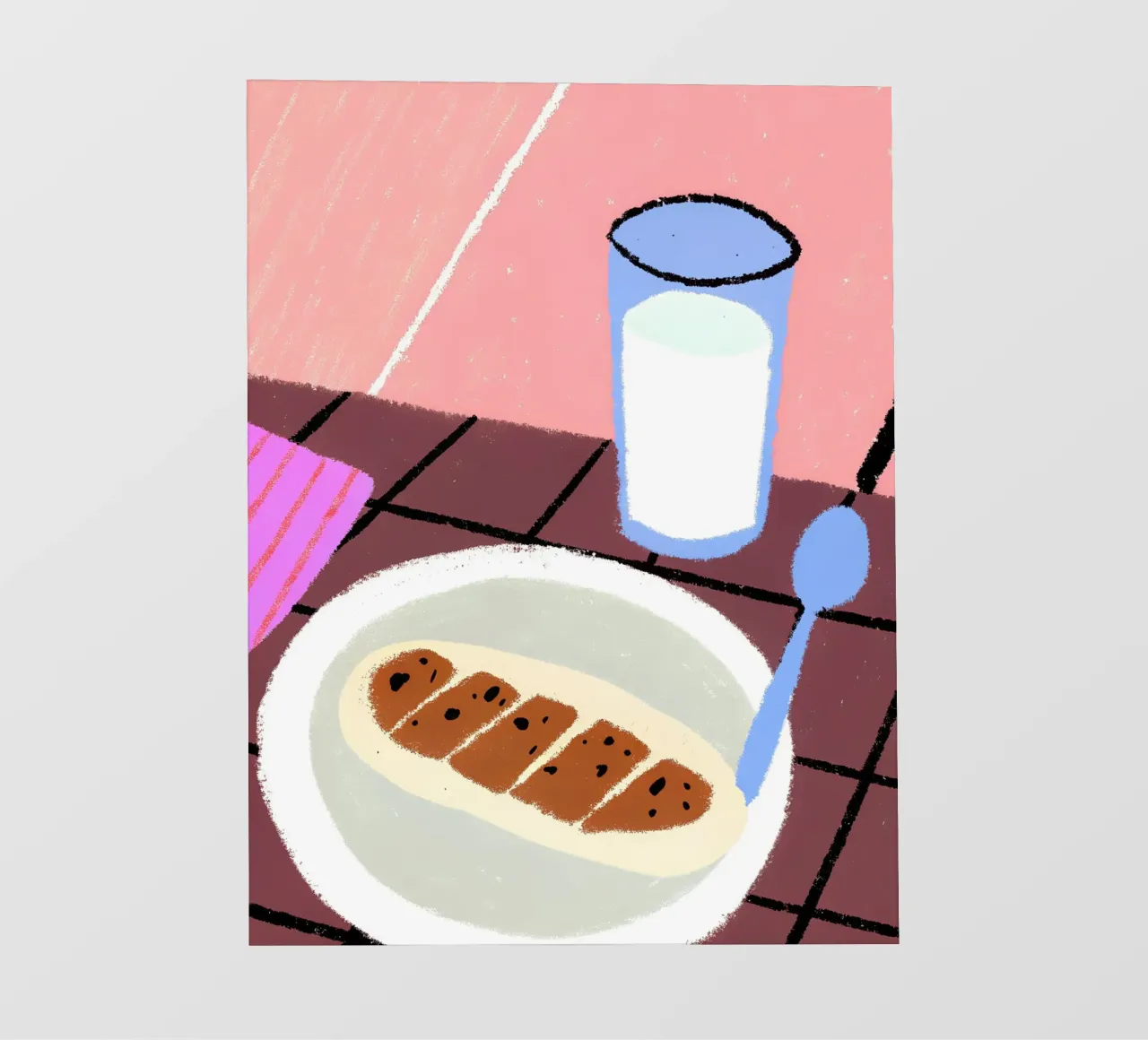 Milk And Food photo wallpaper by PERSONAL TOUCH