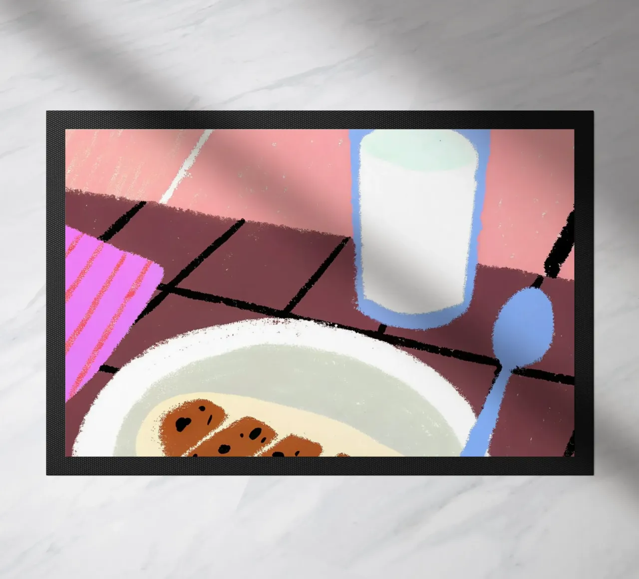 Latte e cibo zerbino da PERSONAL TOUCH