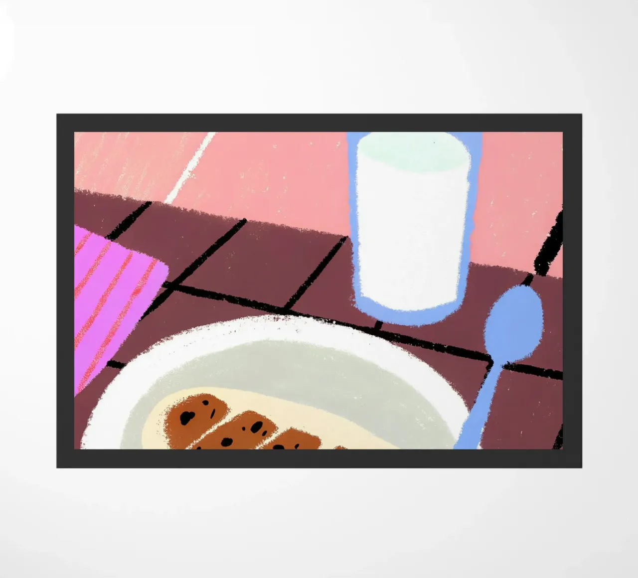 Latte e cibo zerbino da PERSONAL TOUCH