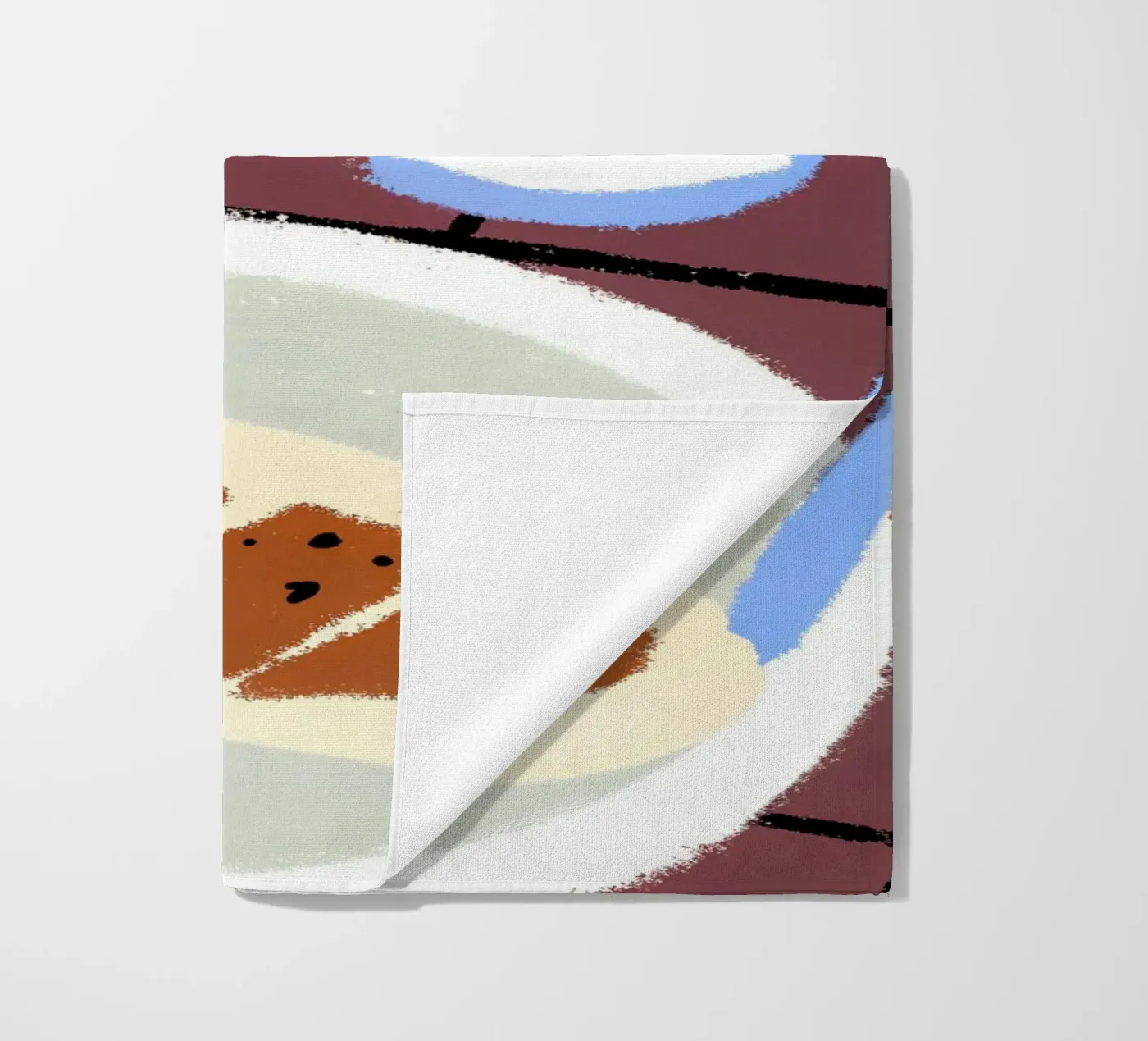 Milk And Food Strandtuch von PERSONAL TOUCH