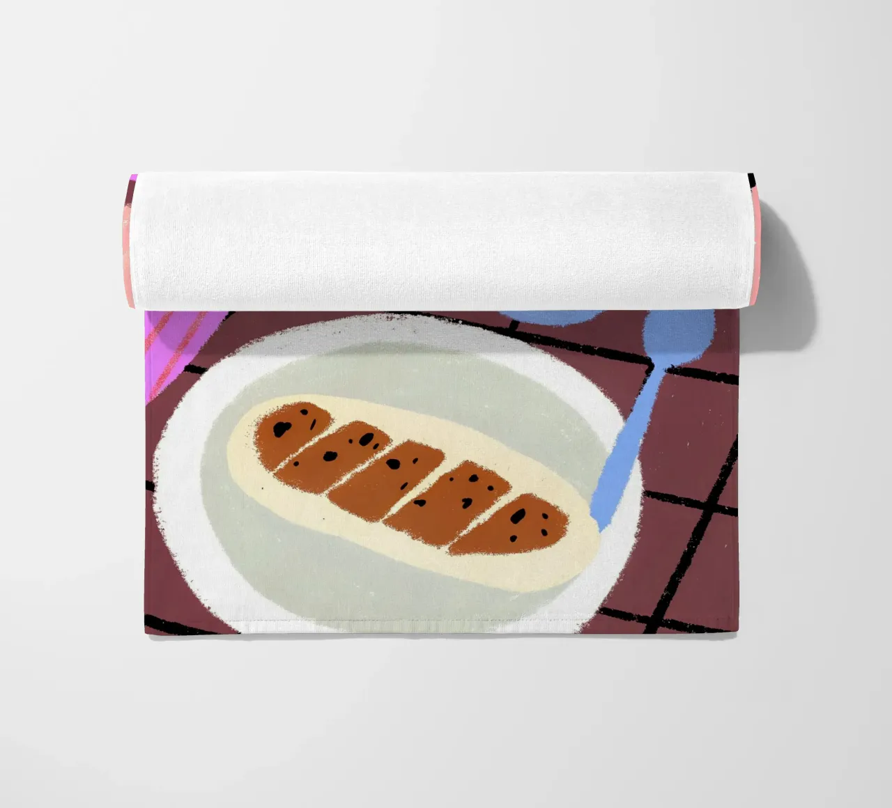 Latte e cibo telo mare da PERSONAL TOUCH