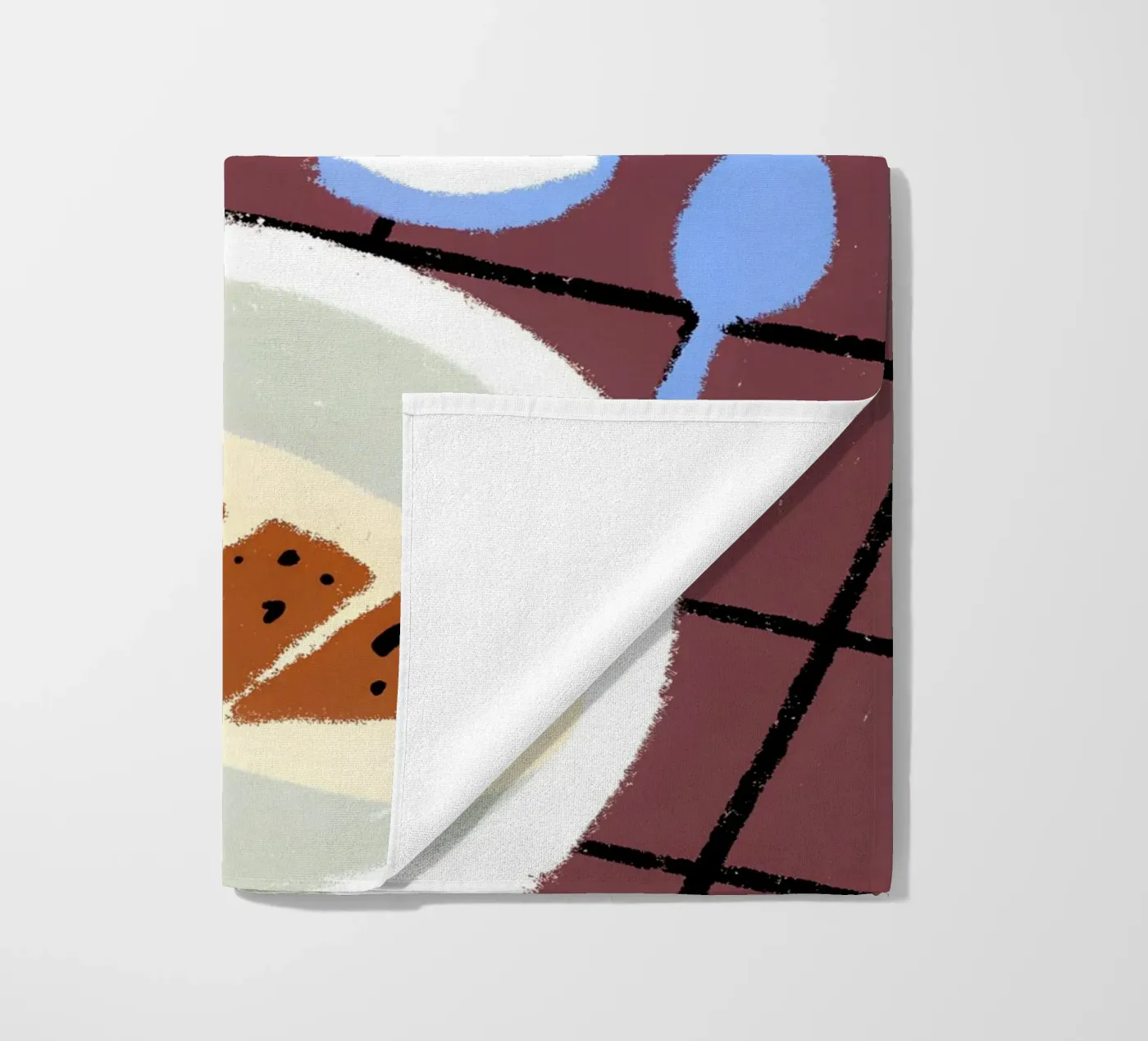 Milk And Food Strandtuch von PERSONAL TOUCH