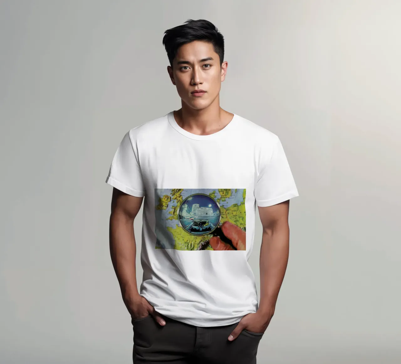 Lets get lost t-shirt da Sammy Slabbinck