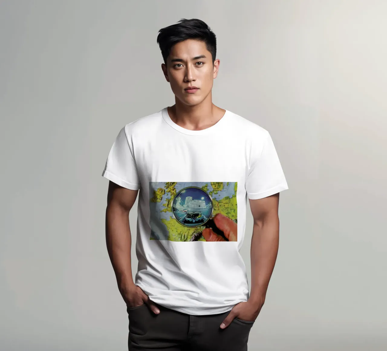 Lets get lost t-shirt da Sammy Slabbinck