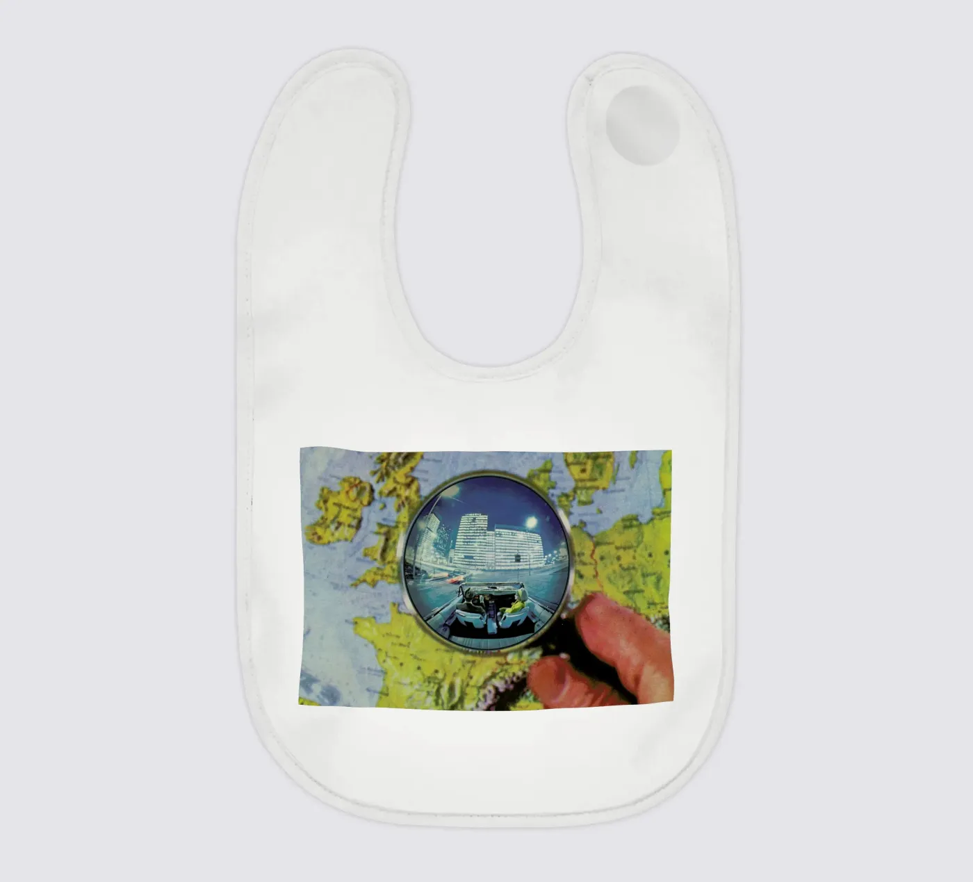 Lets get lost baby slabbetje van Sammy Slabbinck