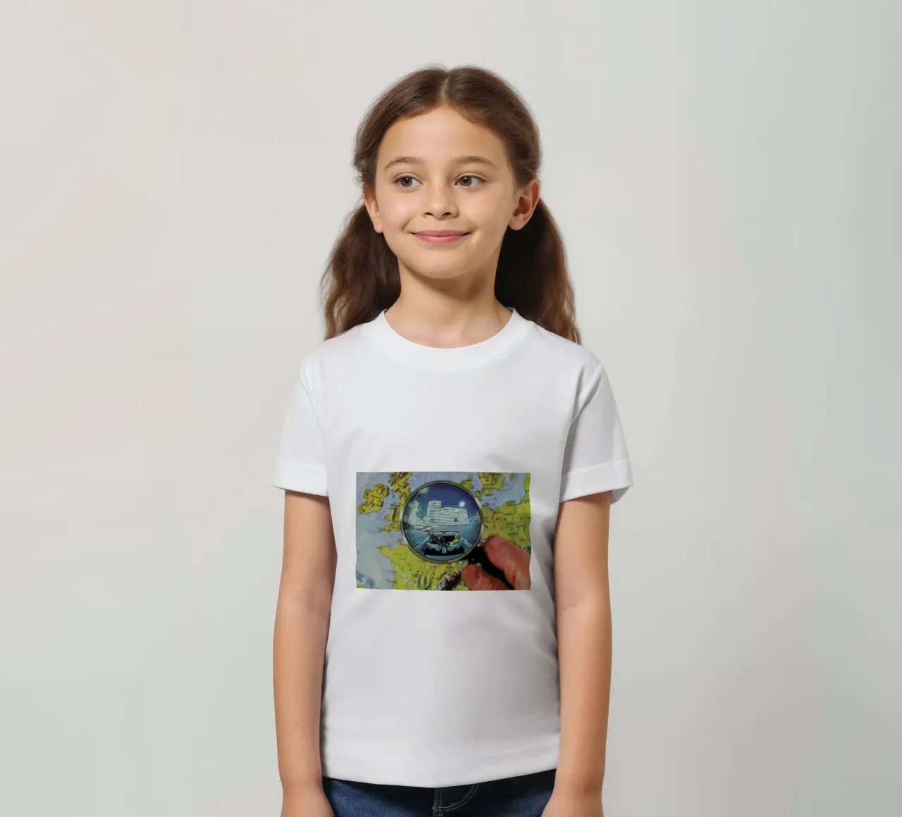 Lets get lost t-shirt bambini da Sammy Slabbinck