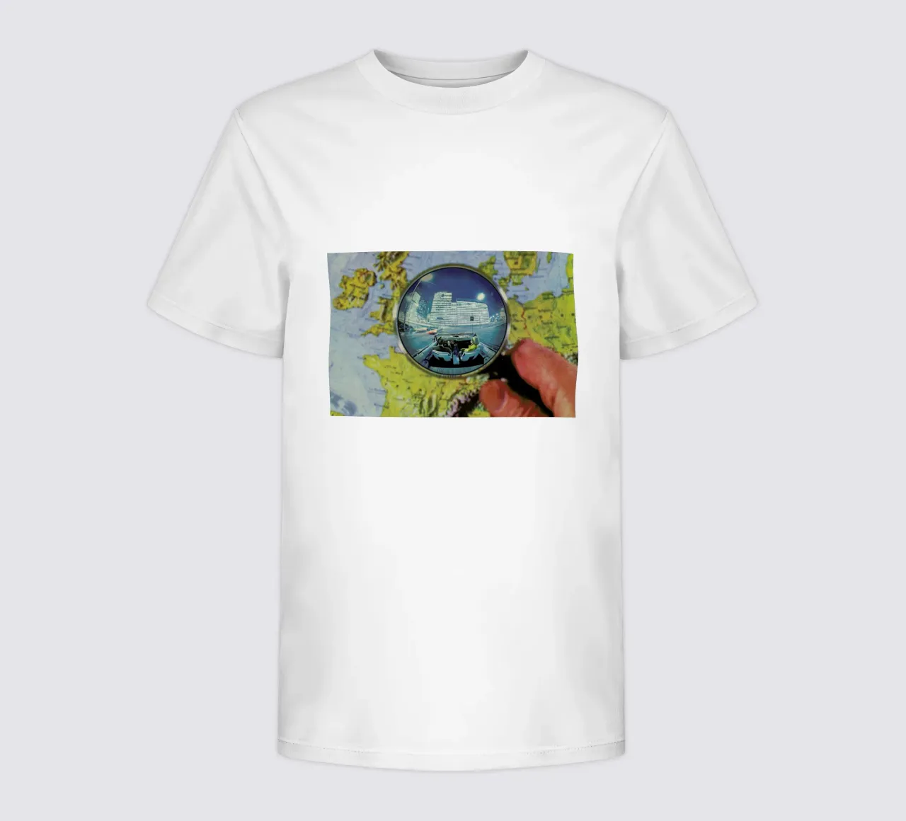 Lets get lost t-shirt bambini da Sammy Slabbinck