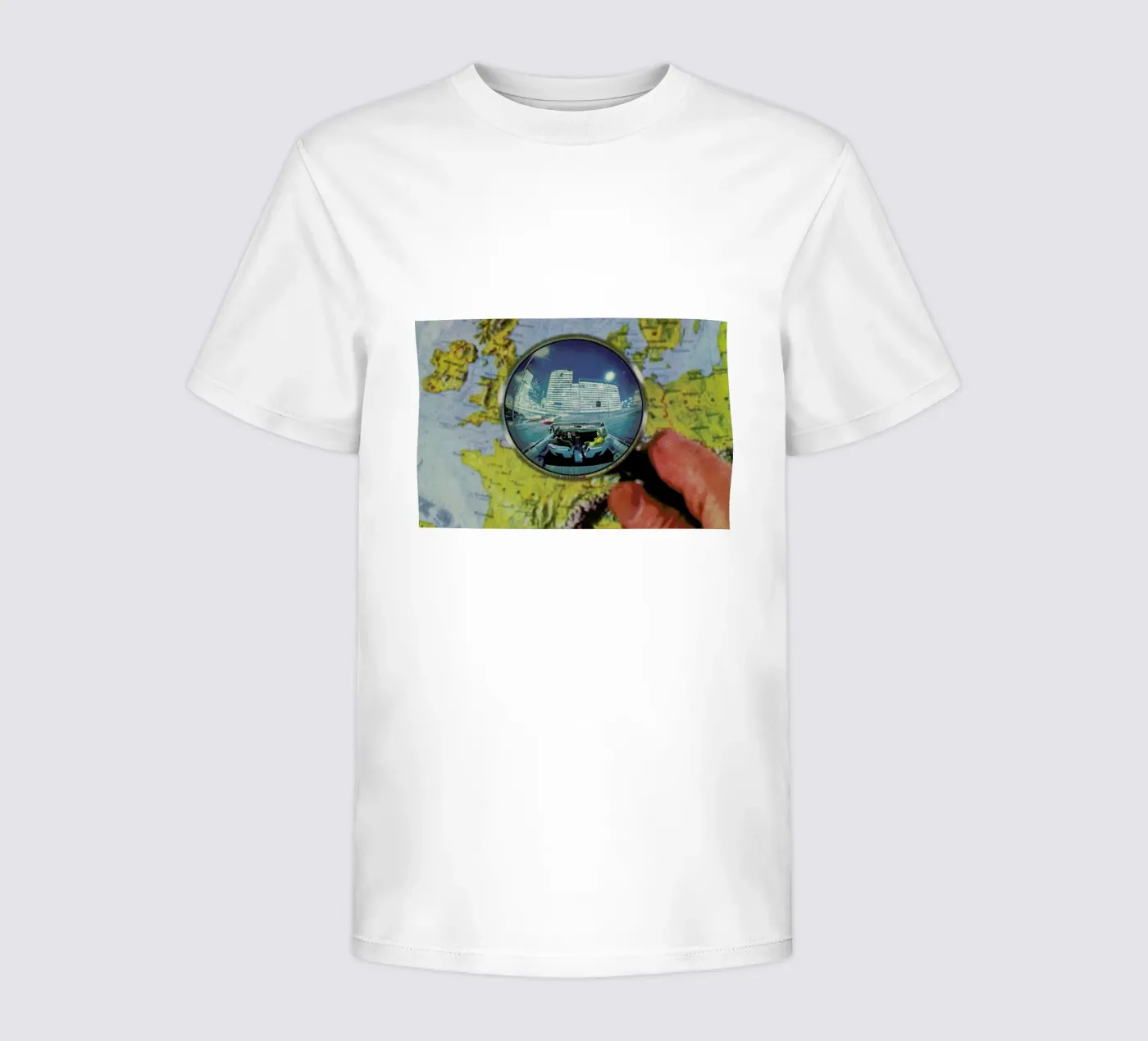 Lets get lost kinder t-shirt van Sammy Slabbinck