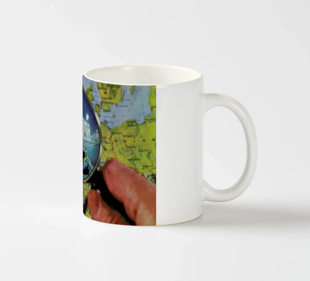 Lets get lost tazza in ceramica da Sammy Slabbinck