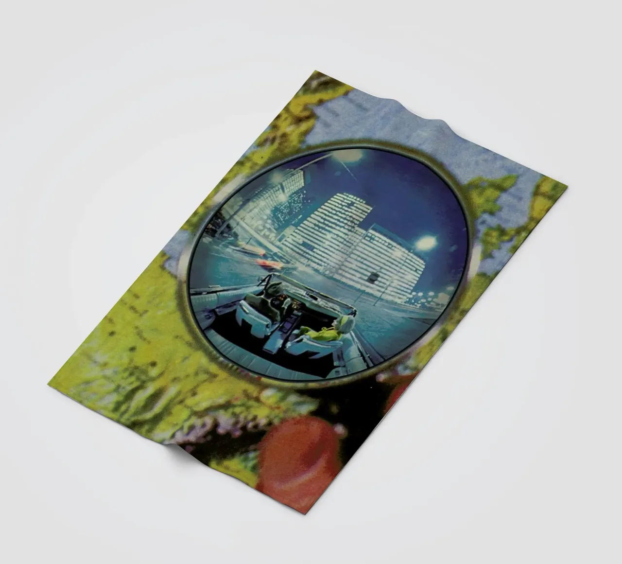 Lets get lost Fleecedecke von Sammy Slabbinck