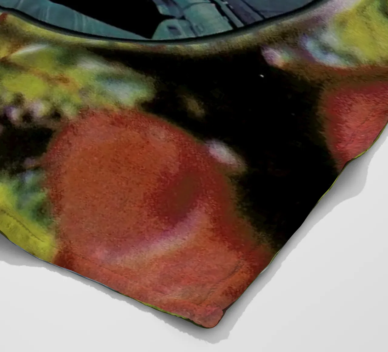 Lets get lost Fleecedecke von Sammy Slabbinck