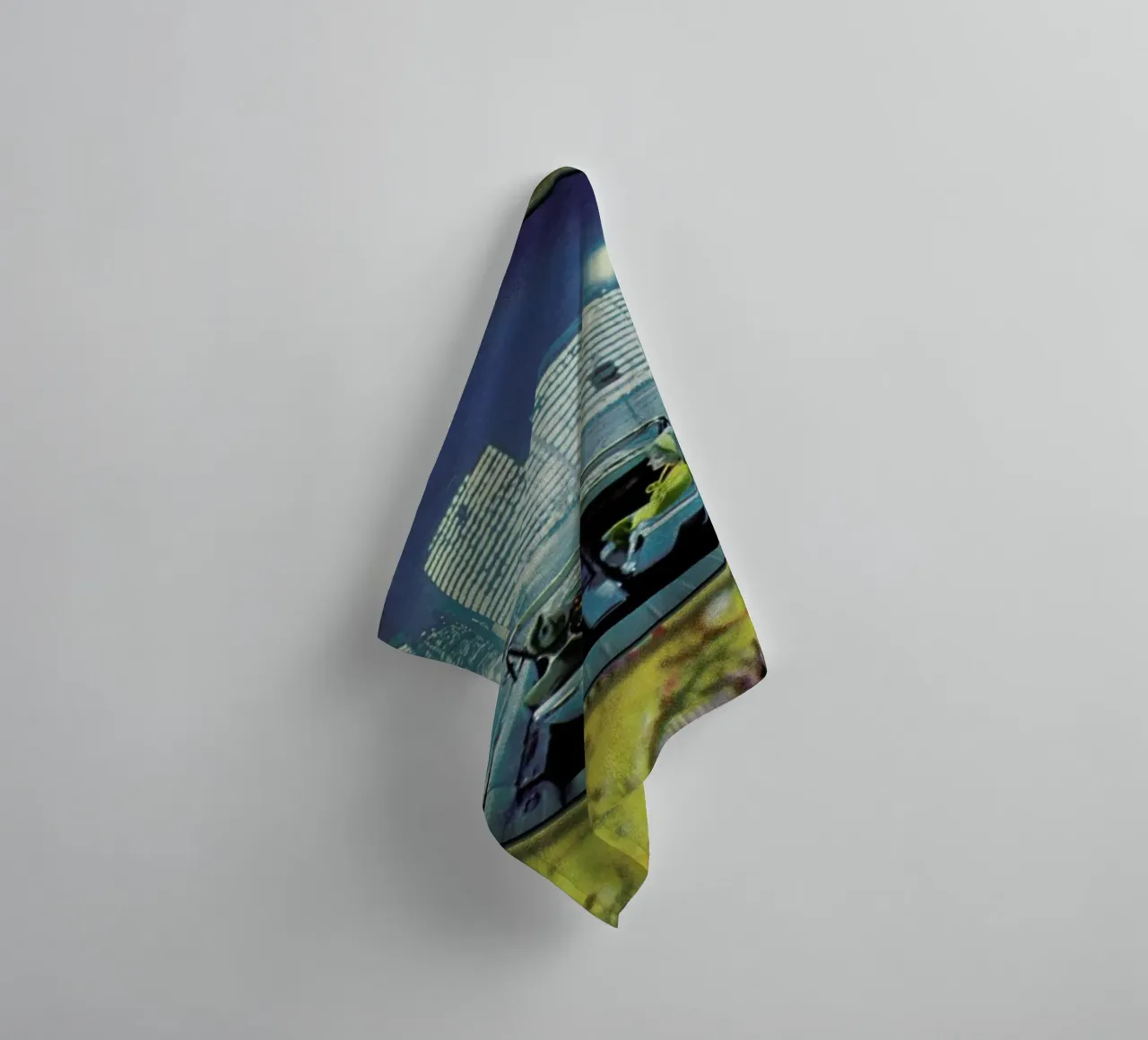 Lets get lost badhanddoek van Sammy Slabbinck