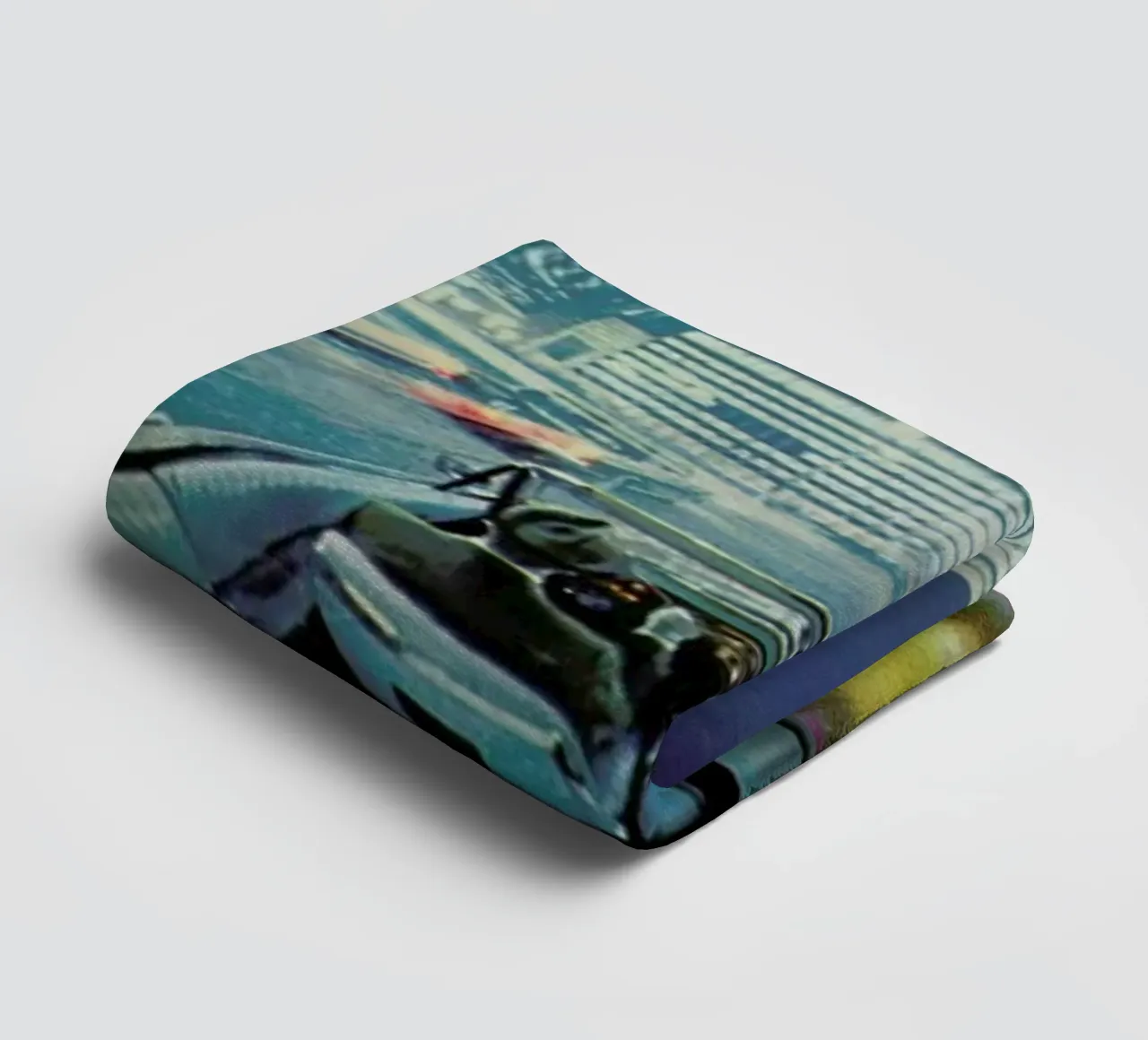 Lets get lost badhanddoek van Sammy Slabbinck