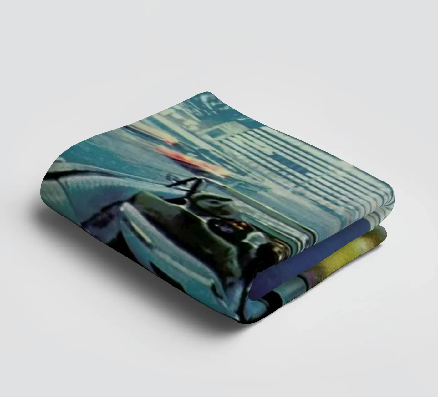 Lets get lost Handtuch von Sammy Slabbinck