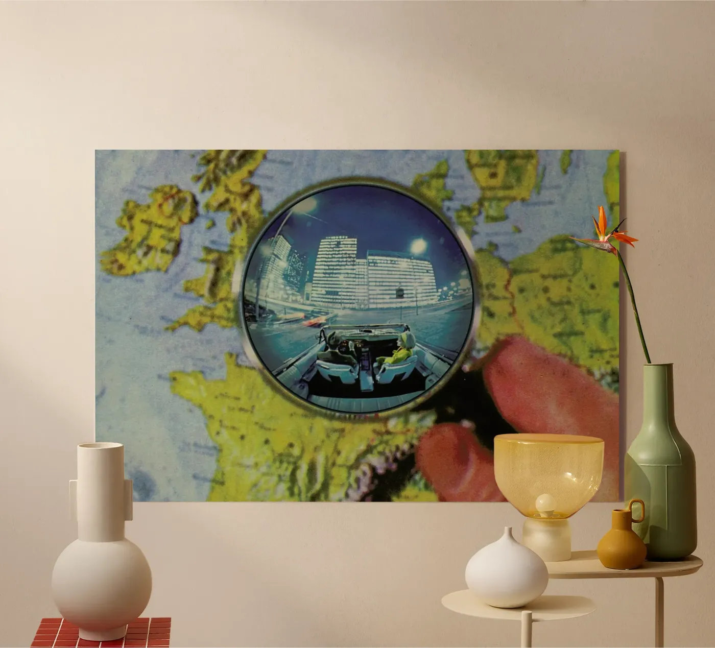 Lets get lost plexiglass da Sammy Slabbinck