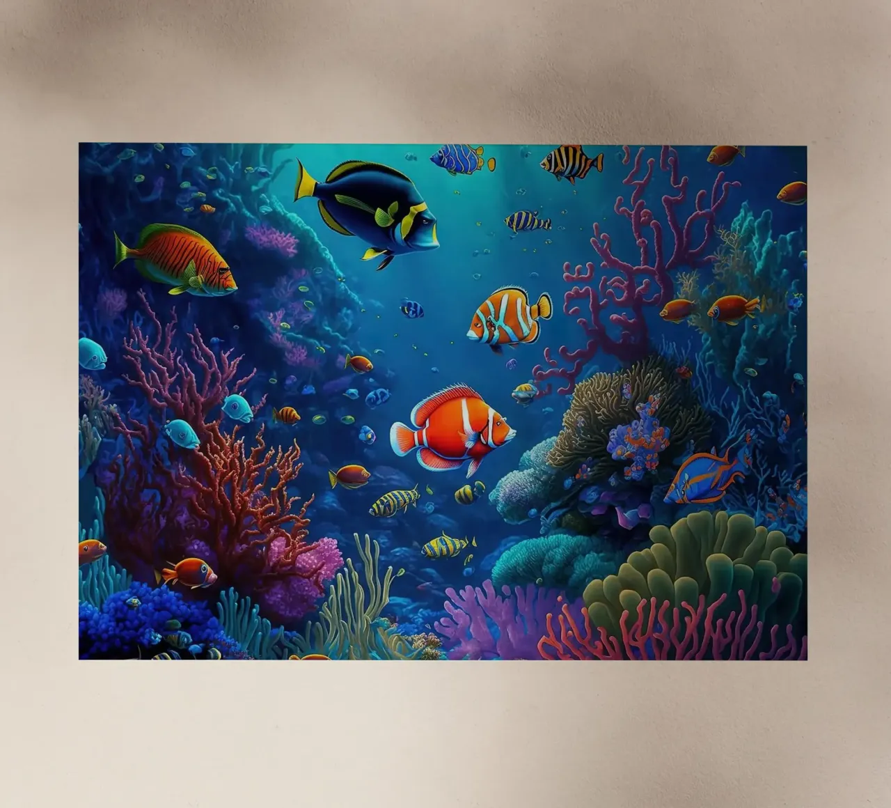 sott'acqua pellicola backlit da Abstract Botanical Art