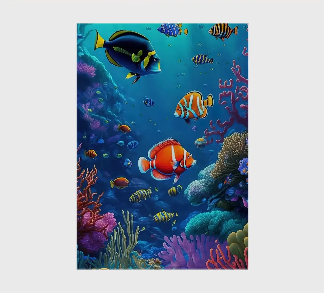 underwater notebook by Abstract Botanical Art