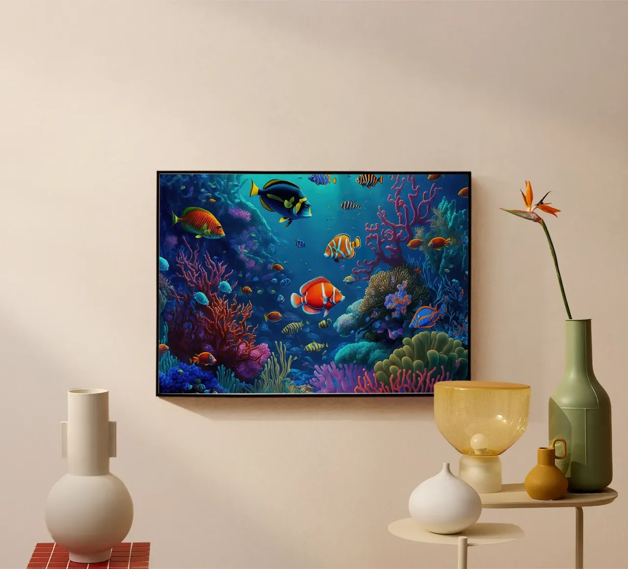 sott'acqua plexiglass da Abstract Botanical Art