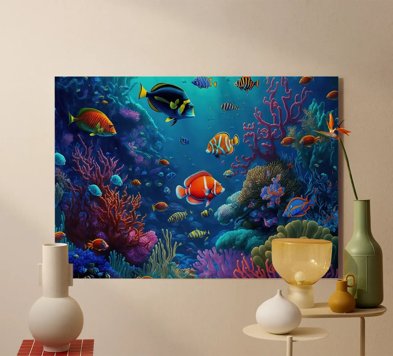 sott'acqua plexiglass da Abstract Botanical Art