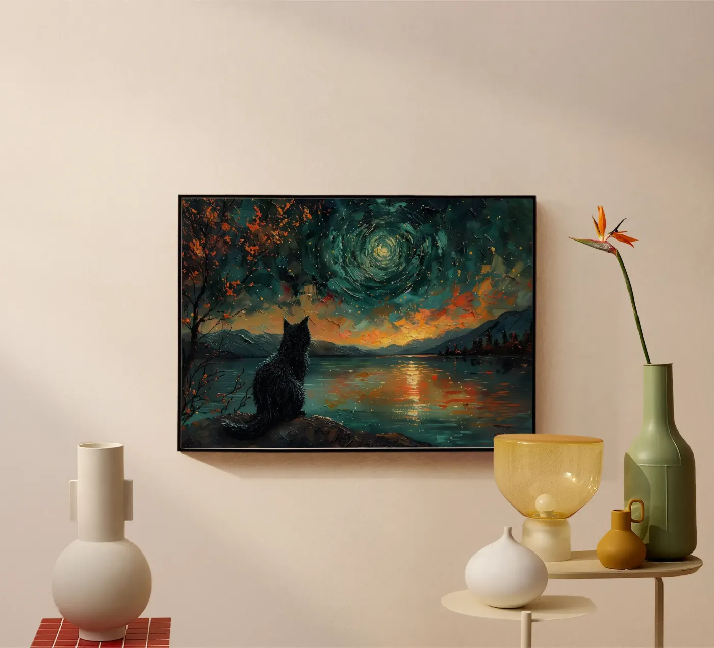 cat plexiglass da Abstract Botanical Art