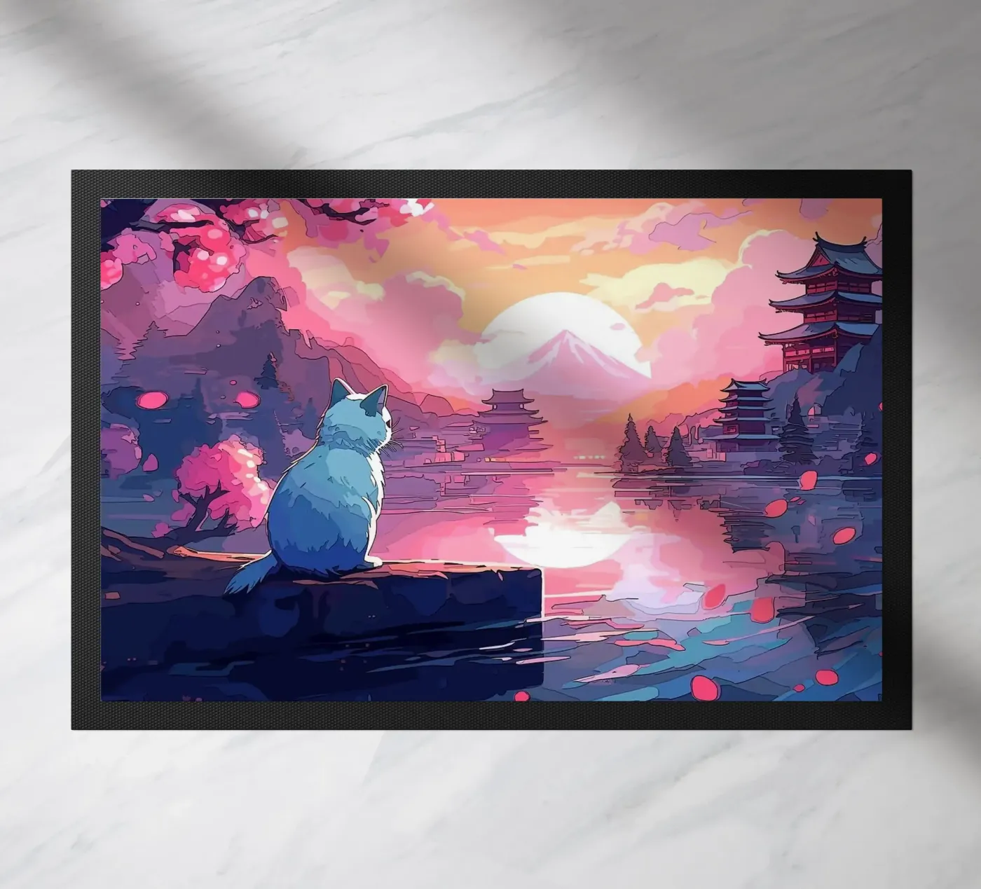 kat deurmat van Abstract Botanical Art