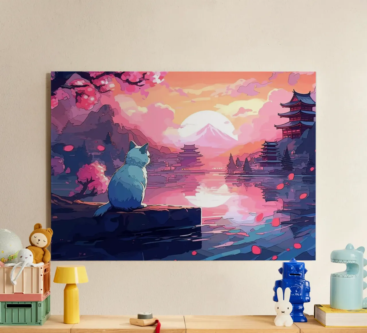 gatto plexiglass da Abstract Botanical Art