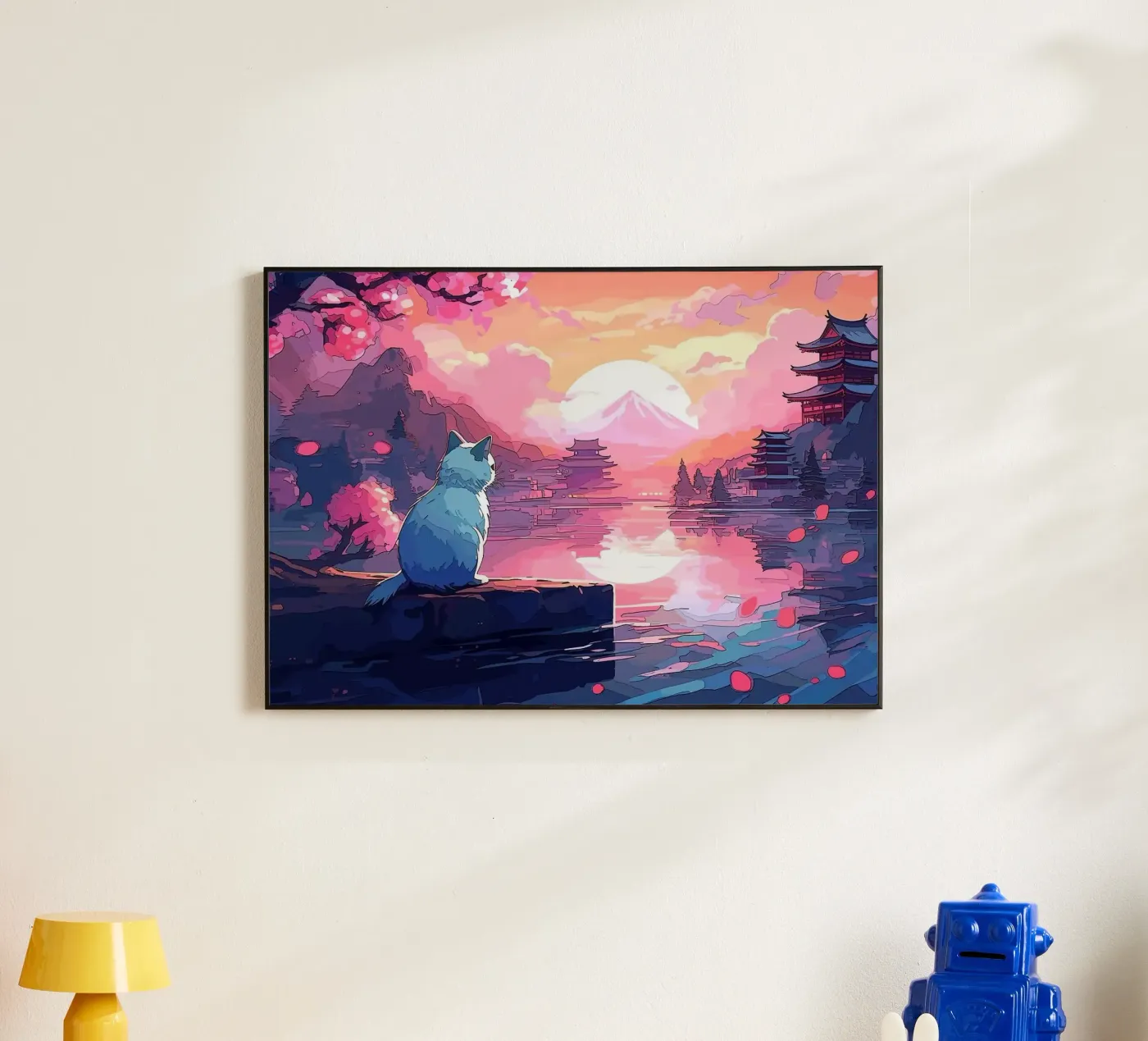 cat forex plate by Abstract Botanical Art