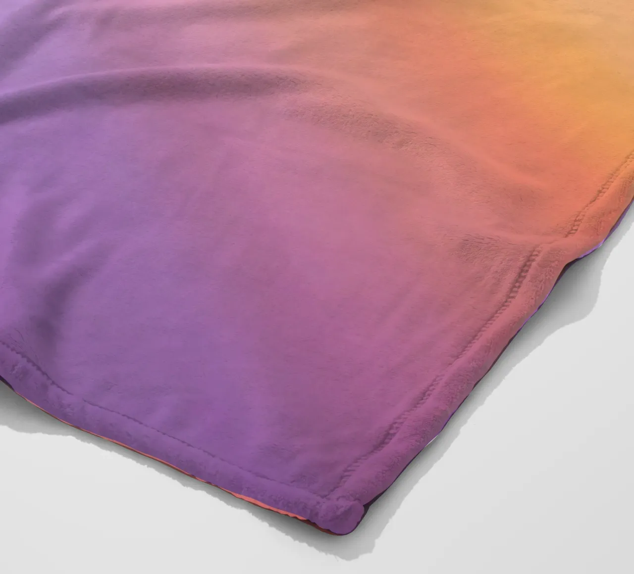 Bright rays of sunlight create a colorful gradient fleece blanket by DesignDoodle