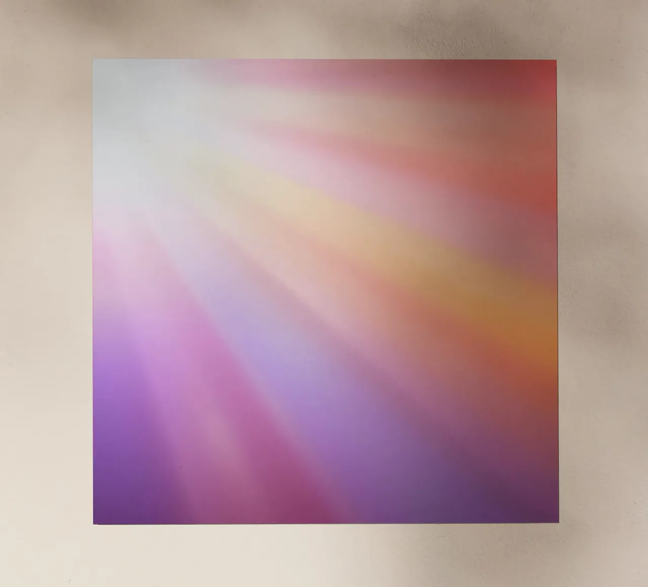 I raggi luminosi del sole creano un gradiente colorato pellicola backlit da DesignDoodle