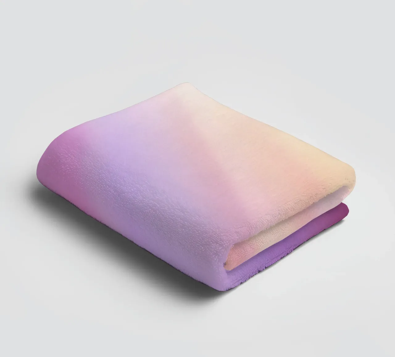 Bright rays of sunlight create a colorful gradient towel by DesignDoodle