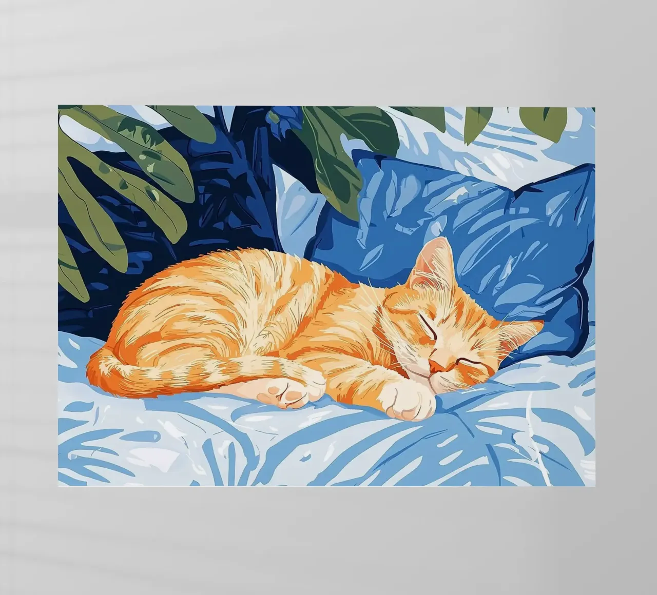 gatto pellicola backlit da Abstract Botanical Art