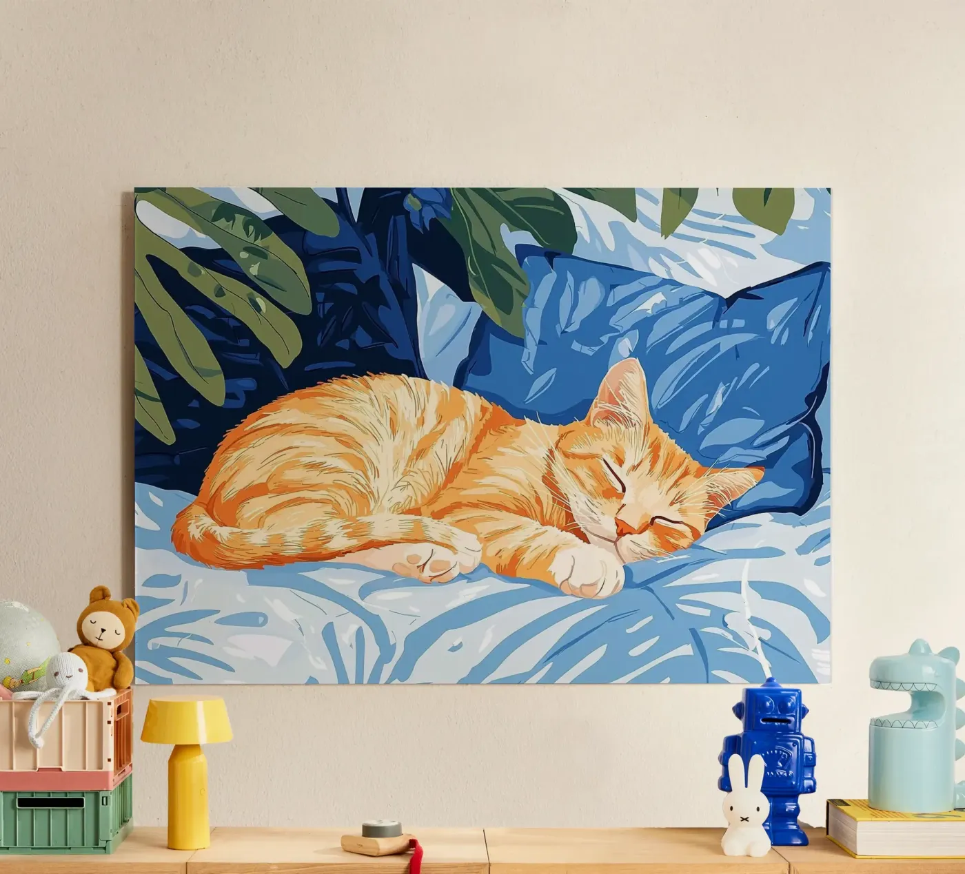 gatto plexiglass da Abstract Botanical Art