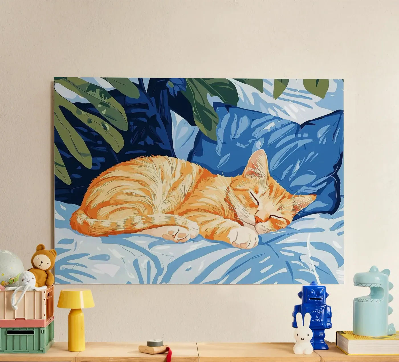 cat forex plate by Abstract Botanical Art