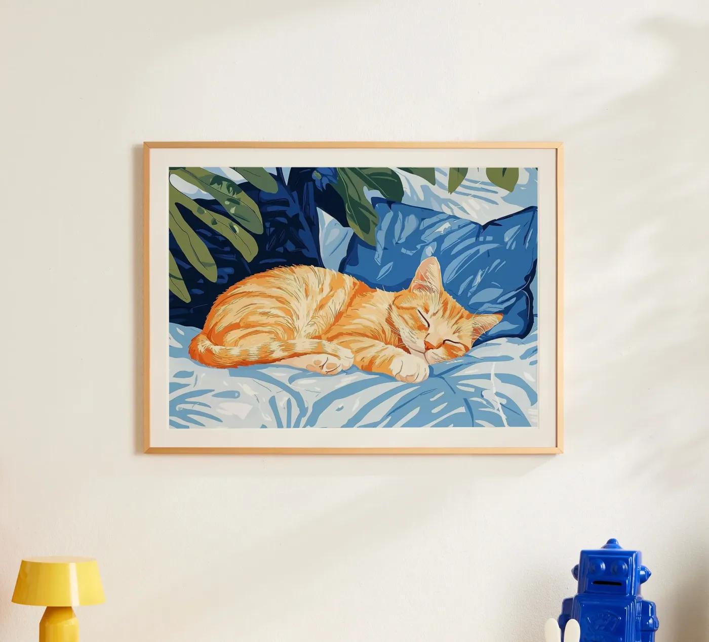 cat poster da Abstract Botanical Art