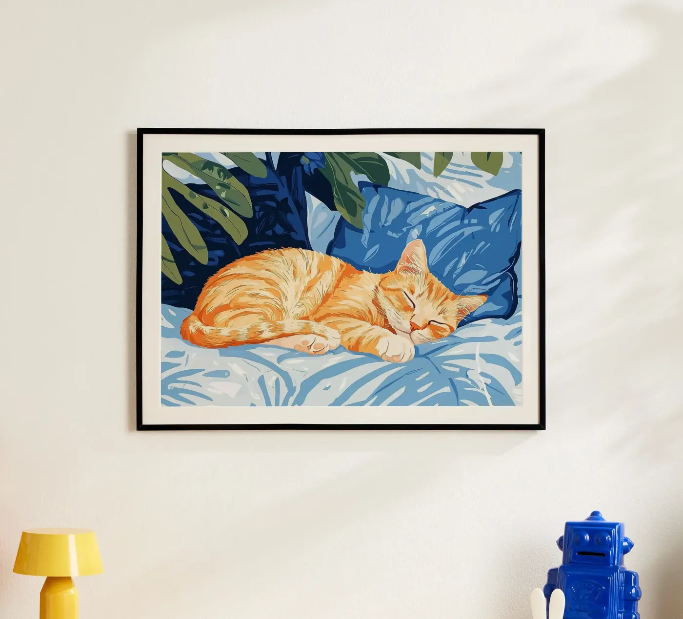 cat poster da Abstract Botanical Art