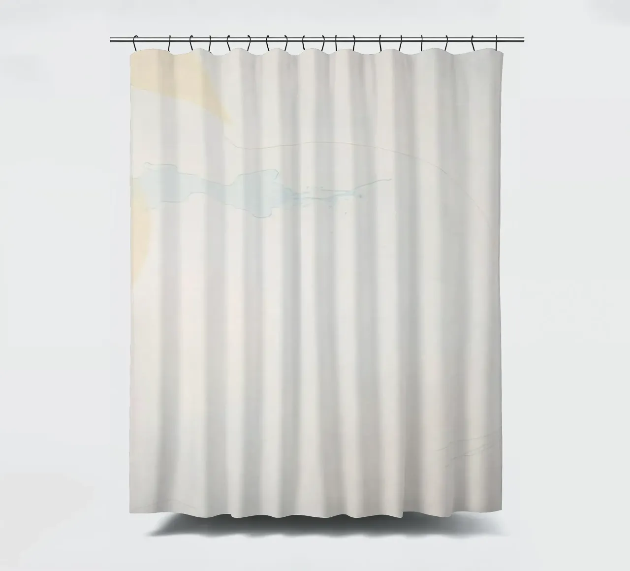 Belle peinture abstraite aux couleurs pastel sur un support texturé. rideau de douche de DesignDoodle