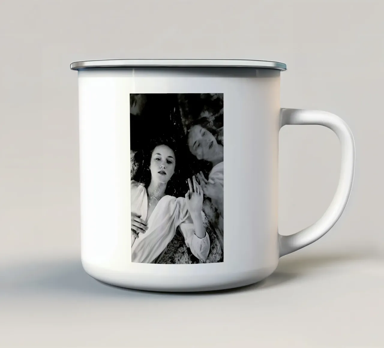 Reflection enamel mug by Runway Collective