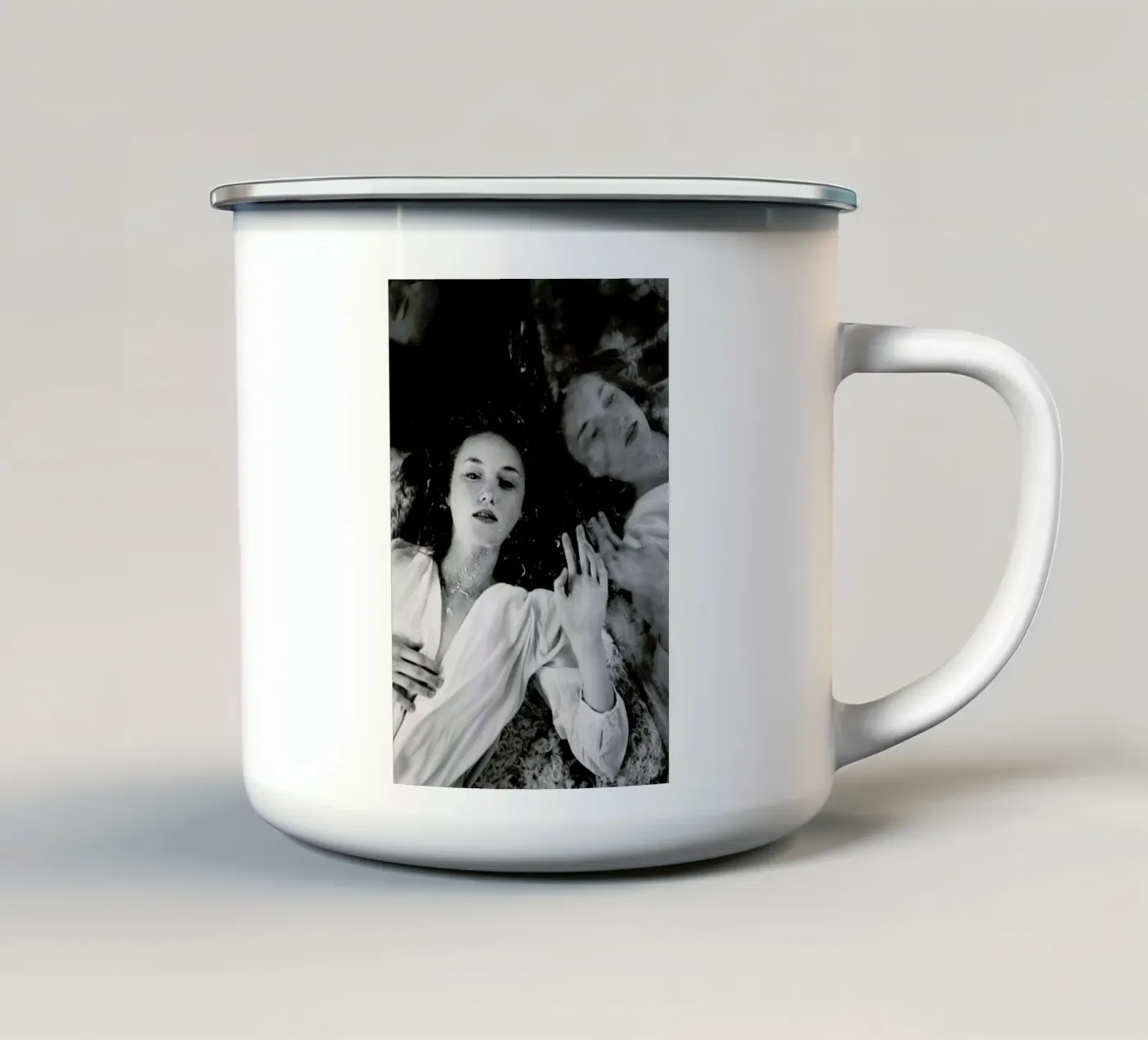 Reflection enamel mug by Runway Collective