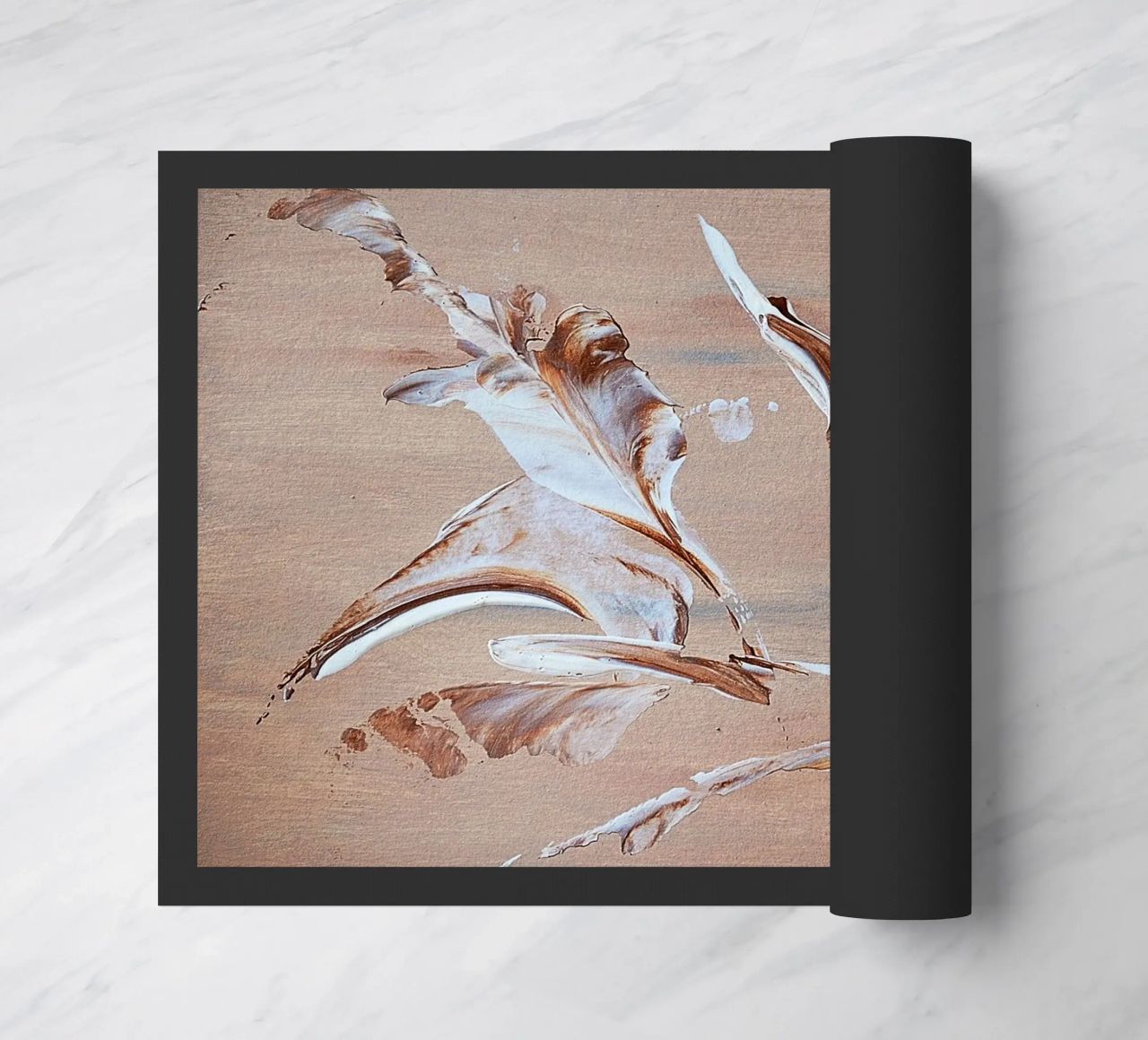 MESSAGE FROM THE HEART 29 zerbino da Thierry Vobmann Abstract painting