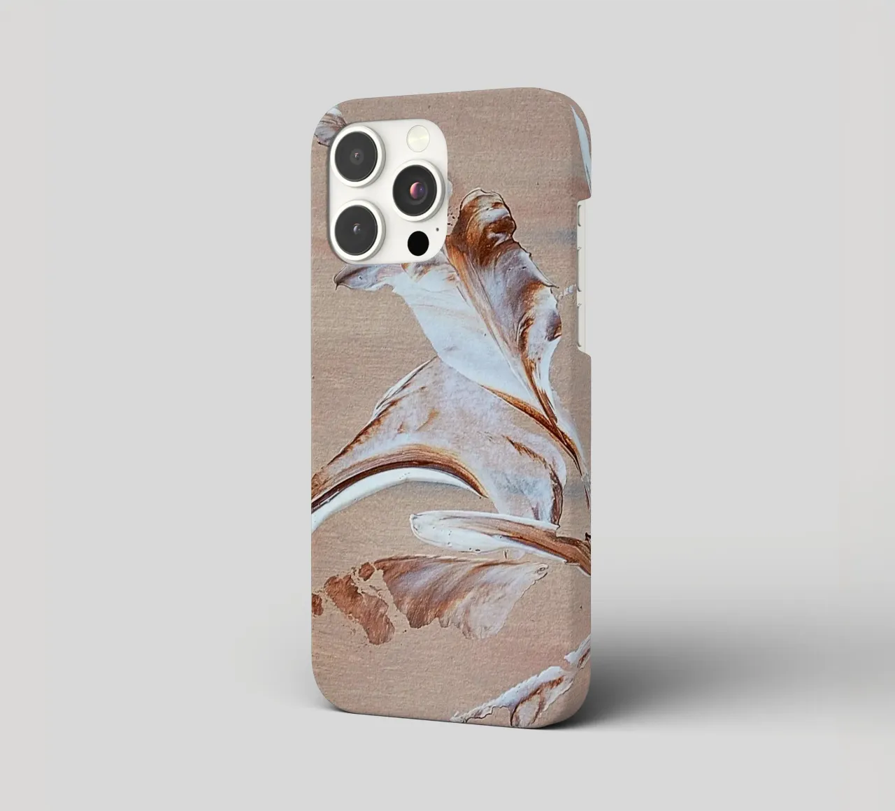 MESSAGE FROM THE HEART 29 cover iphone da Thierry Vobmann Abstract painting