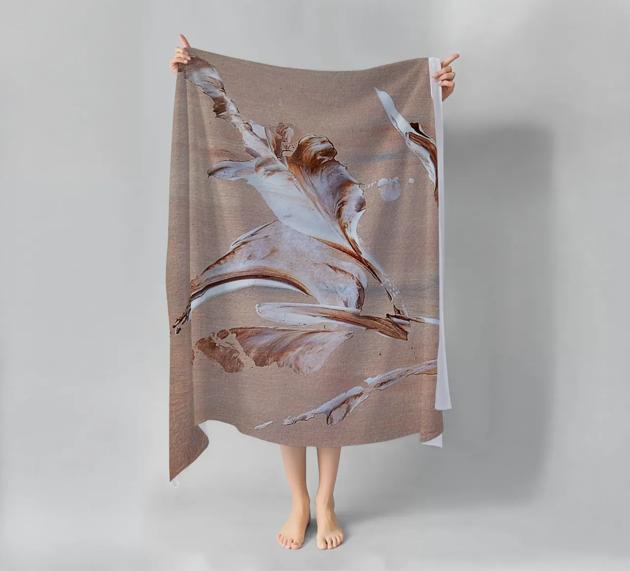 MESSAGE FROM THE HEART 29 telo mare da Thierry Vobmann Abstract painting