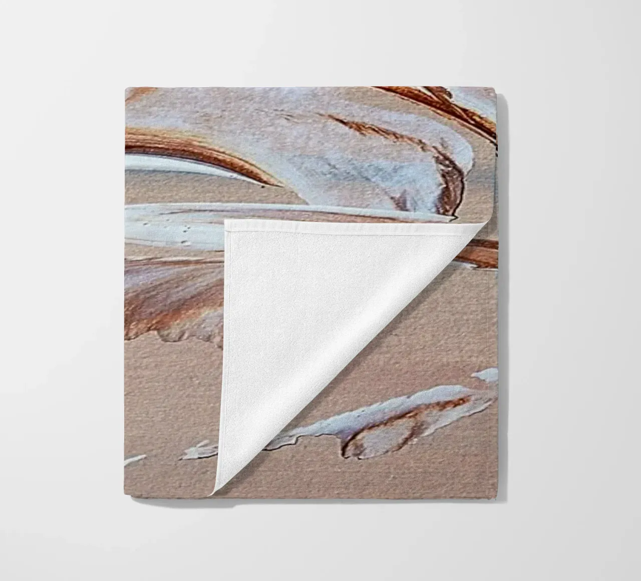 MESSAGE FROM THE HEART 29 Strandtuch von Thierry Vobmann Abstract painting