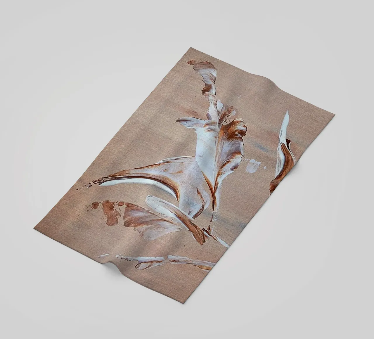 MESSAGE FROM THE HEART 29 telo mare da Thierry Vobmann Abstract painting